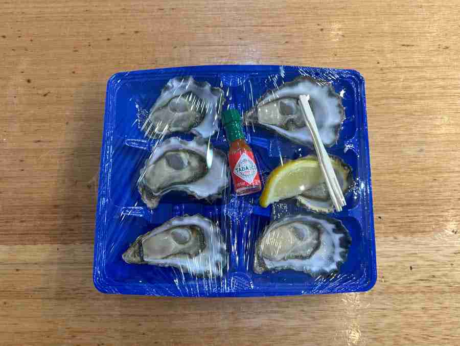 Oysters from Peter's