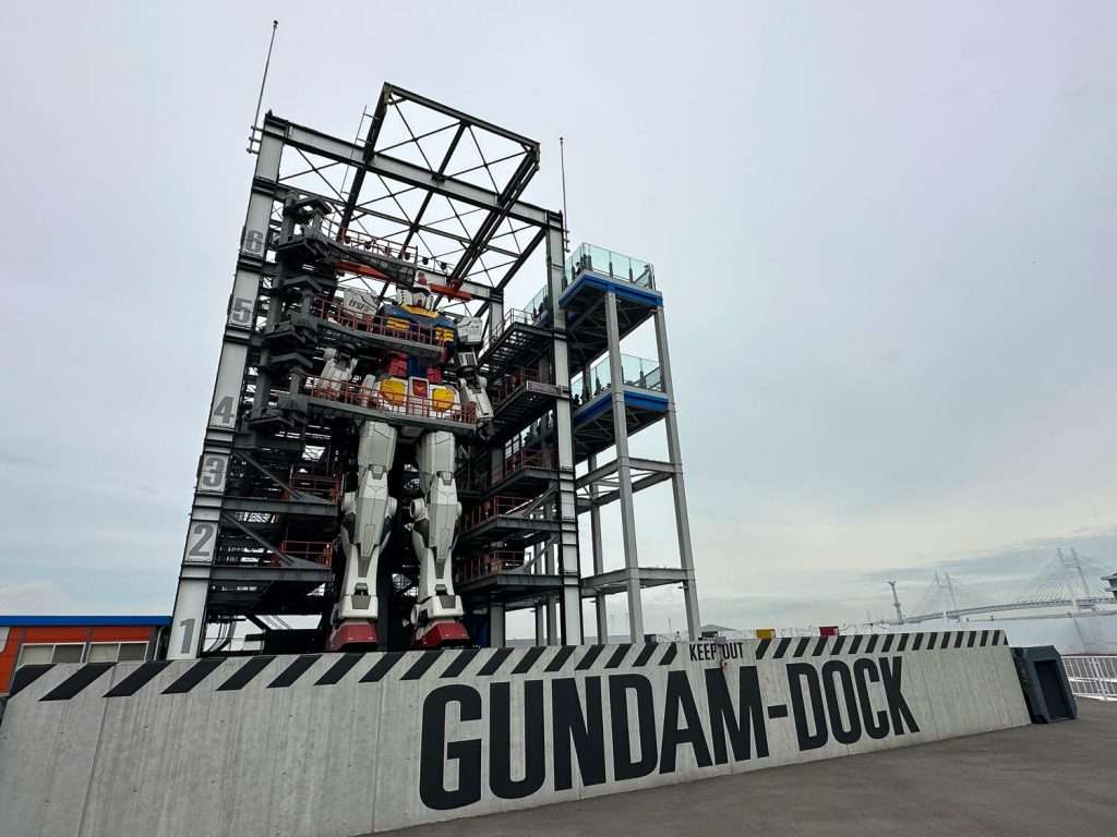Gundam Factory Yokohama - Gundam Dock