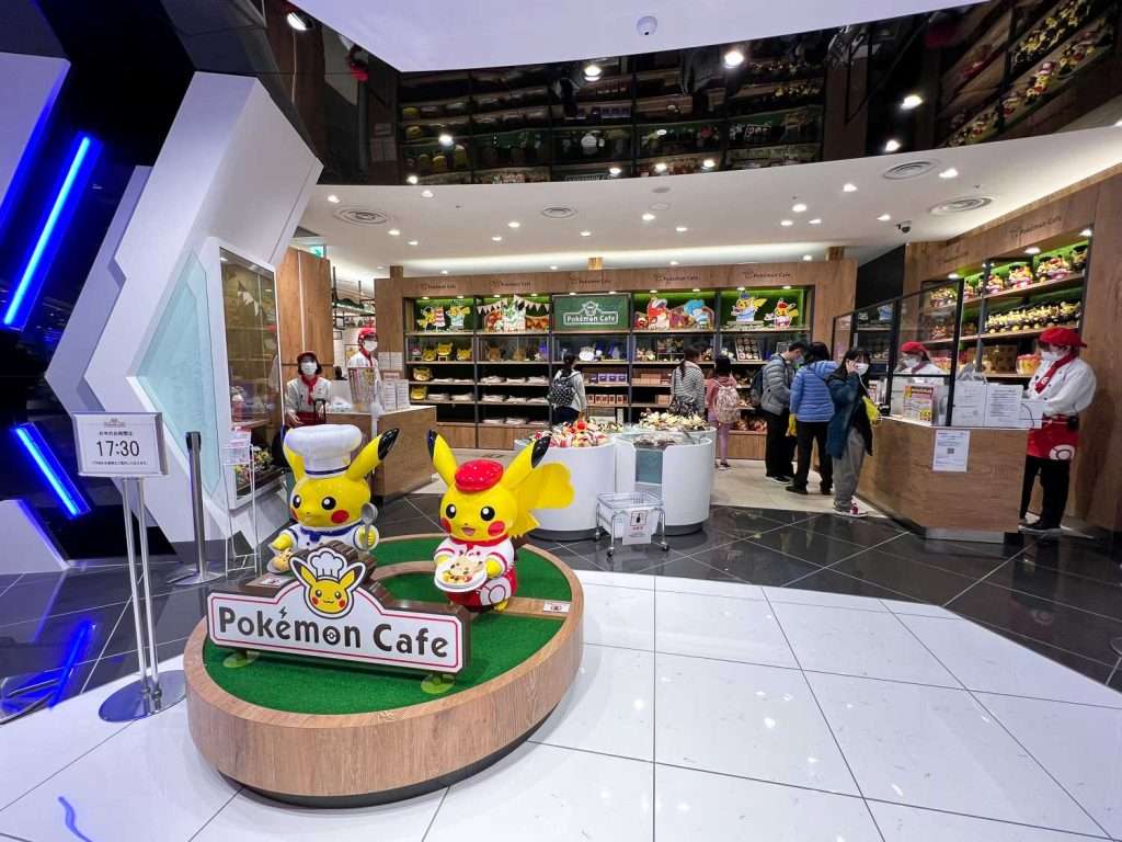 Pokemon cafe Osaka