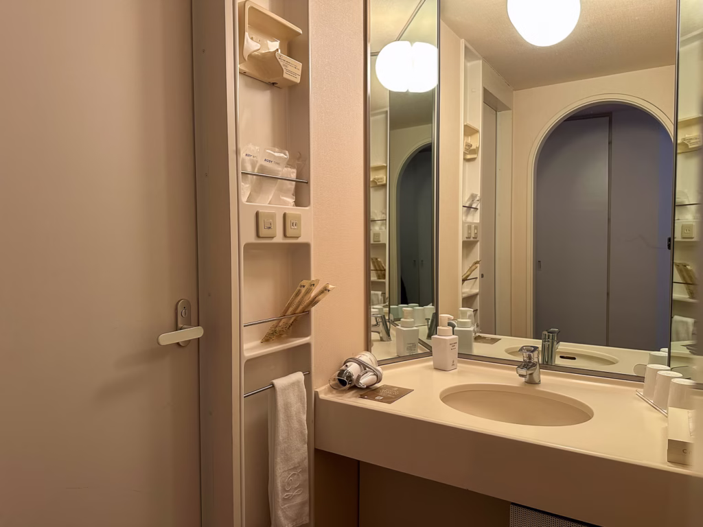 Toilet sink area, Naeba Prince Hotel